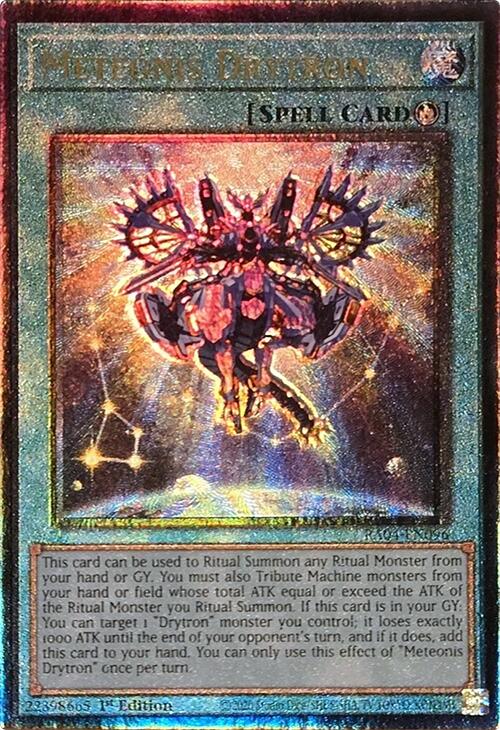 Meteonis Drytron [RA04-EN096] Prismatic Ultimate Rare | Deep Dive Games St. Marys