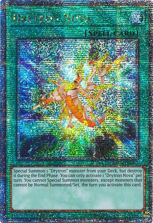 Drytron Nova [RA04-EN097] Quarter Century Secret Rare | Deep Dive Games St. Marys