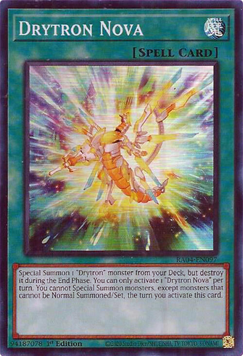 Drytron Nova [RA04-EN097] Super Rare | Deep Dive Games St. Marys