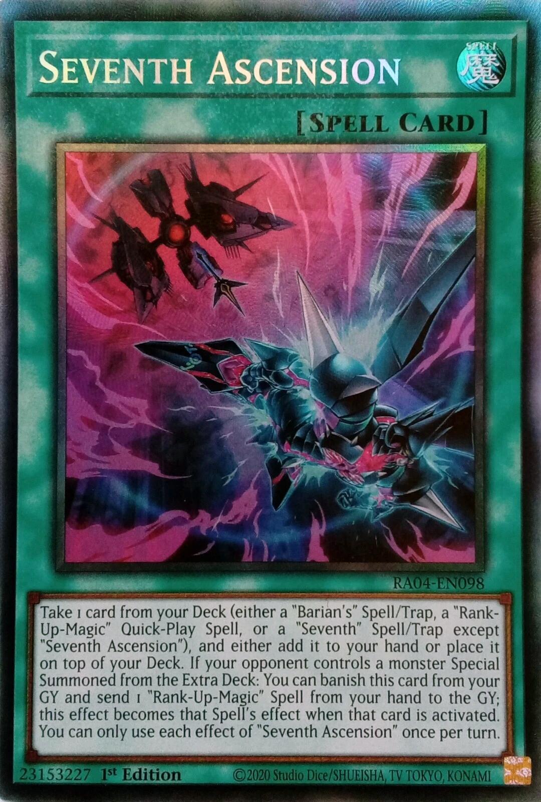Seventh Ascension [RA04-EN098] Prismatic Collector's Rare | Deep Dive Games St. Marys