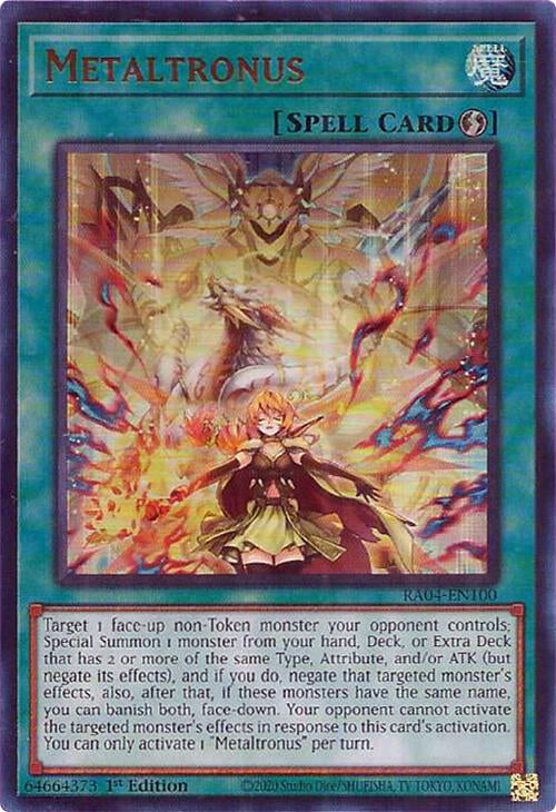 Metaltronus [RA04-EN100] Ultra Rare | Deep Dive Games St. Marys