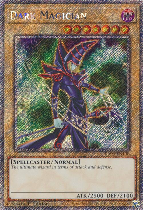 Dark Magician (6th Art) [RA04-EN106] Platinum Secret Rare | Deep Dive Games St. Marys