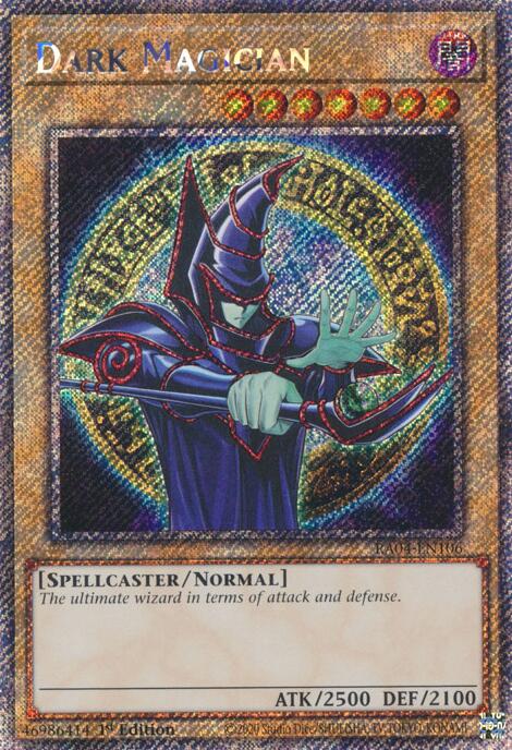 Dark Magician (9th Art) [RA04-EN106] Platinum Secret Rare | Deep Dive Games St. Marys