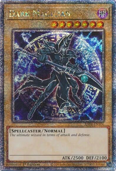 Dark Magician (7th Art) [RA04-EN106] Quarter Century Secret Rare | Deep Dive Games St. Marys