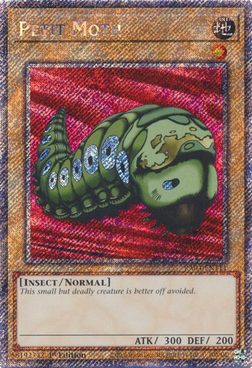 Petit Moth [RA04-EN111] Platinum Secret Rare | Deep Dive Games St. Marys