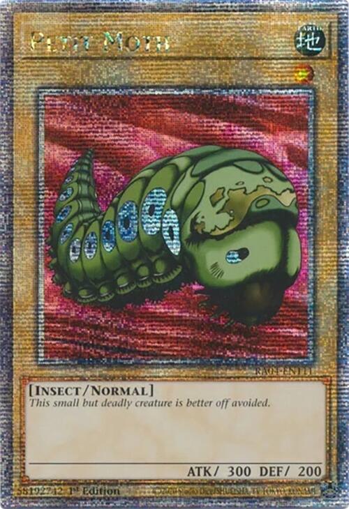 Petit Moth [RA04-EN111] Quarter Century Secret Rare | Deep Dive Games St. Marys