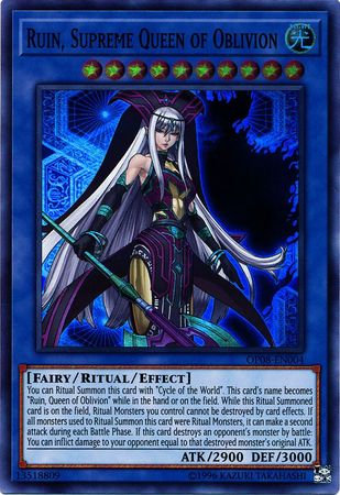 Ruin, Supreme Queen of Oblivion [OP08-EN004] Super Rare | Deep Dive Games St. Marys