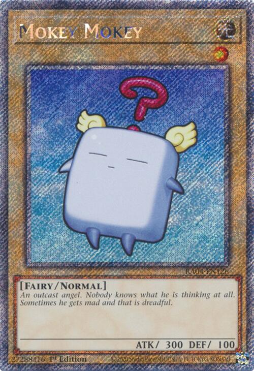 Mokey Mokey [RA04-EN126] Platinum Secret Rare | Deep Dive Games St. Marys
