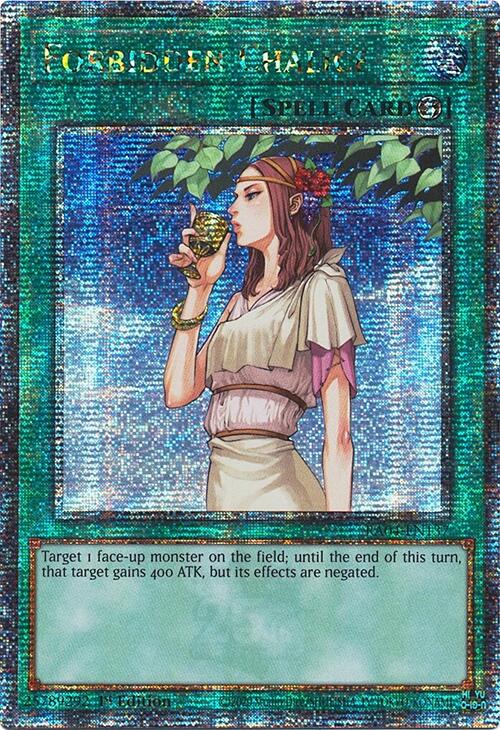 Forbidden Chalice [RA04-EN137] Quarter Century Secret Rare | Deep Dive Games St. Marys