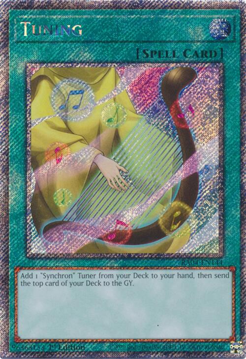 Tuning [RA04-EN144] Platinum Secret Rare | Deep Dive Games St. Marys