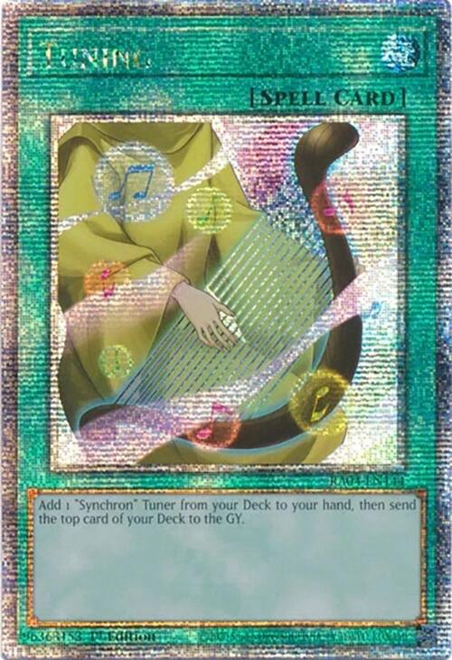 Tuning [RA04-EN144] Quarter Century Secret Rare | Deep Dive Games St. Marys