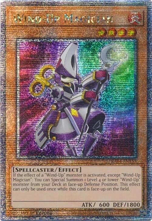 Wind-Up Magician [RA04-EN153] Quarter Century Secret Rare | Deep Dive Games St. Marys