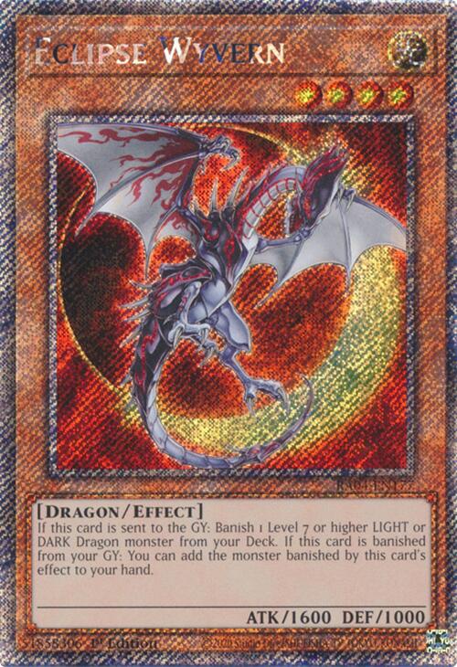 Eclipse Wyvern [RA04-EN177] Platinum Secret Rare | Deep Dive Games St. Marys