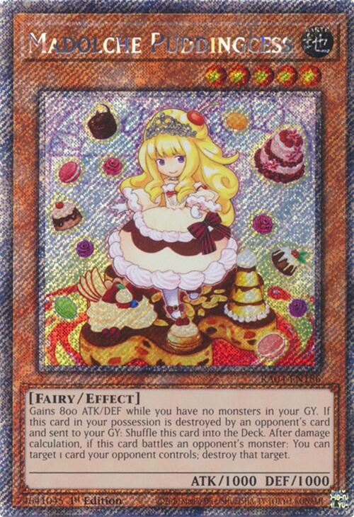 Madolche Puddingcess [RA04-EN186] Platinum Secret Rare | Deep Dive Games St. Marys