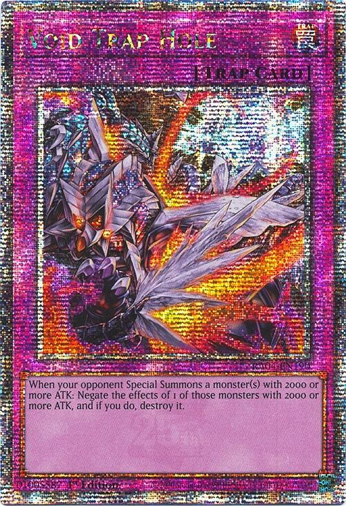 Void Trap Hole [RA04-EN190] Quarter Century Secret Rare | Deep Dive Games St. Marys