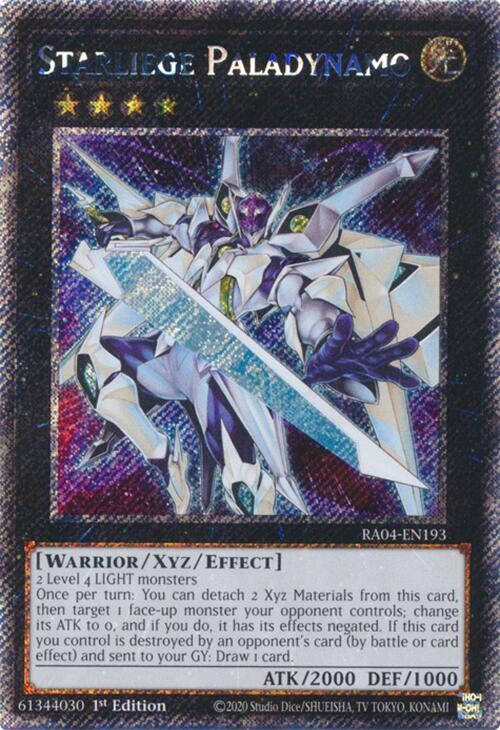 Starliege Paladynamo [RA04-EN193] Platinum Secret Rare | Deep Dive Games St. Marys