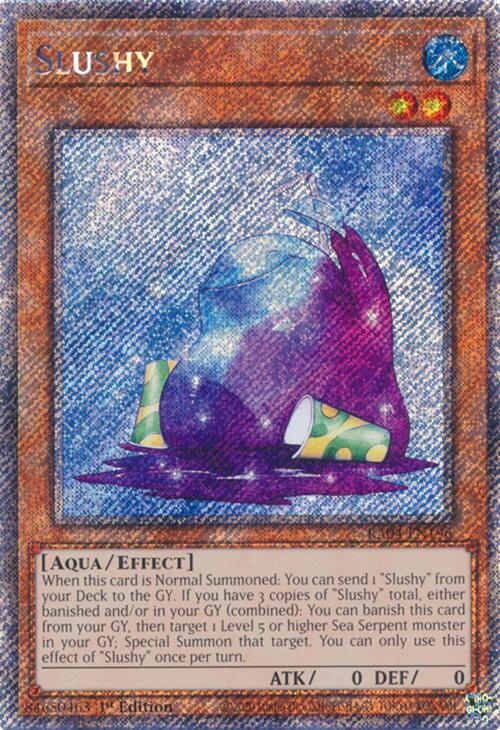Slushy [RA04-EN196] Platinum Secret Rare | Deep Dive Games St. Marys