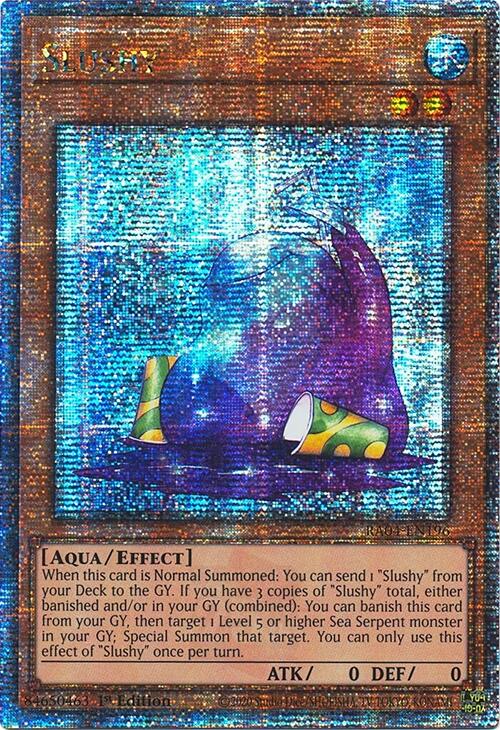 Slushy [RA04-EN196] Quarter Century Secret Rare | Deep Dive Games St. Marys
