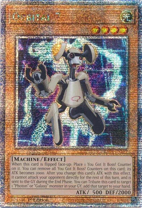 Orbital 7 [RA04-EN197] Quarter Century Secret Rare | Deep Dive Games St. Marys