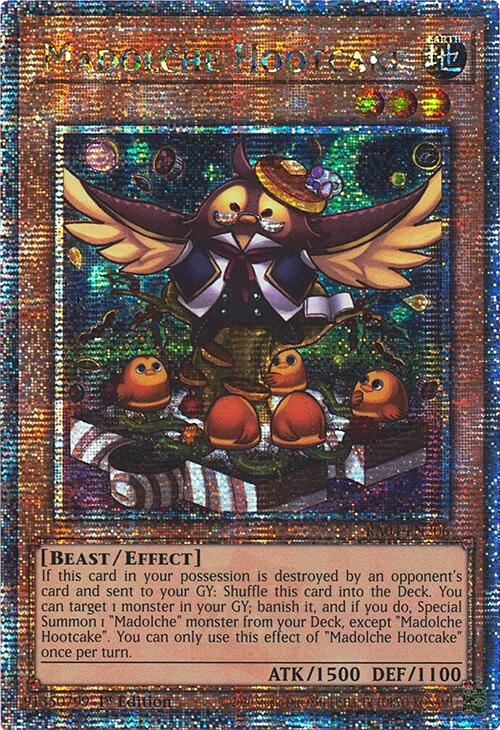 Madolche Hootcake [RA04-EN206] Quarter Century Secret Rare | Deep Dive Games St. Marys