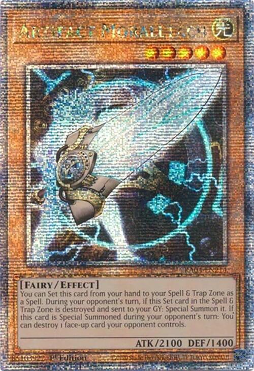 Artifact Moralltach [RA04-EN214] Quarter Century Secret Rare | Deep Dive Games St. Marys