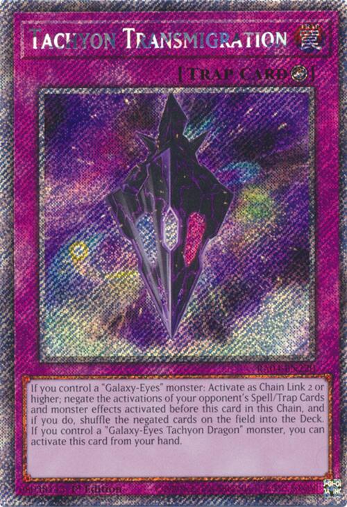 Tachyon Transmigration [RA04-EN220] Platinum Secret Rare | Deep Dive Games St. Marys