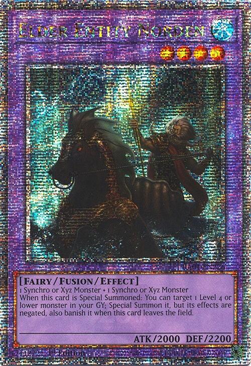 Elder Entity Norden [RA04-EN226] Quarter Century Secret Rare | Deep Dive Games St. Marys
