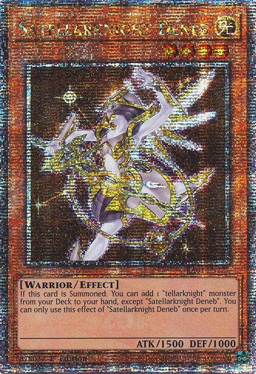 Satellarknight Deneb [RA04-EN227] Quarter Century Secret Rare | Deep Dive Games St. Marys