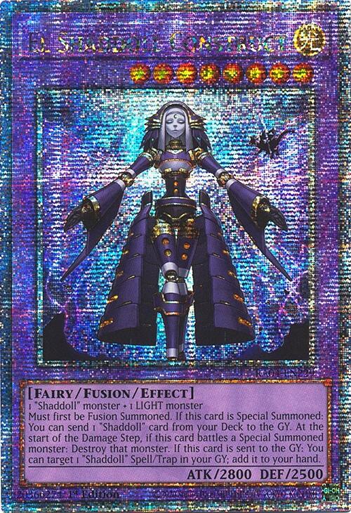 El Shaddoll Construct [RA04-EN229] Quarter Century Secret Rare | Deep Dive Games St. Marys