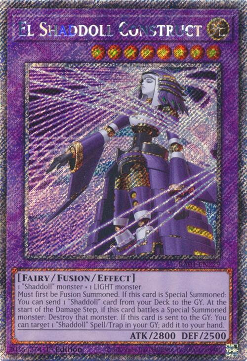El Shaddoll Construct (Alternate Art) [RA04-EN229] Platinum Secret Rare | Deep Dive Games St. Marys