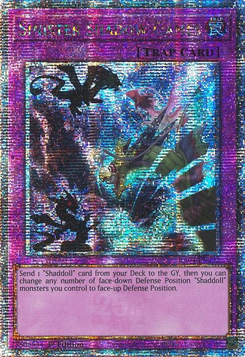 Sinister Shadow Games [RA04-EN232] Quarter Century Secret Rare | Deep Dive Games St. Marys