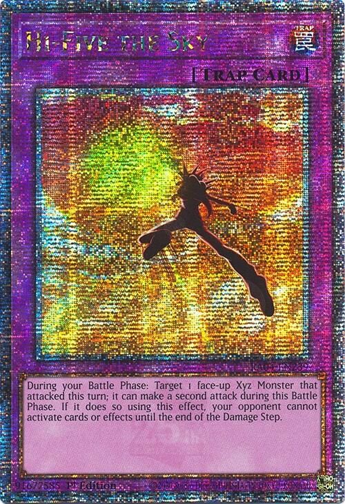 Hi-Five the Sky [RA04-EN239] Quarter Century Secret Rare | Deep Dive Games St. Marys