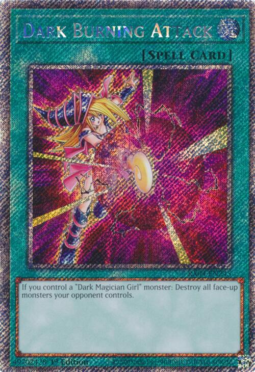 Dark Burning Attack [RA04-EN245] Platinum Secret Rare | Deep Dive Games St. Marys