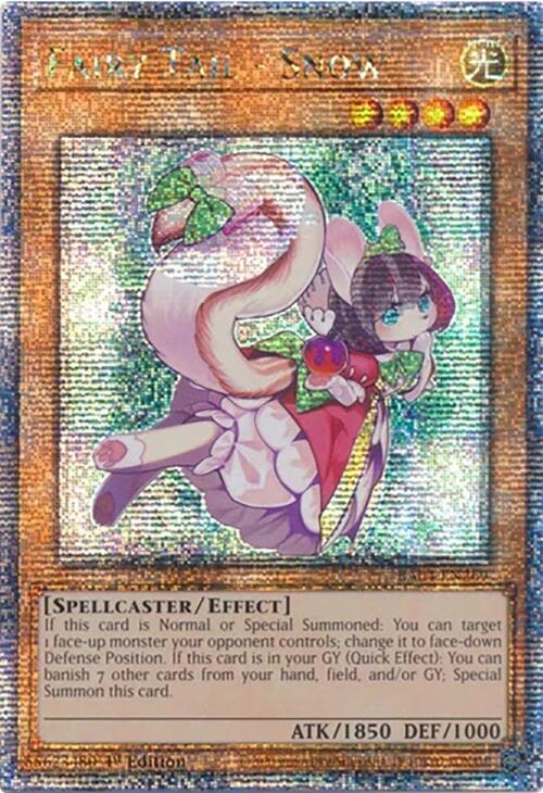 Fairy Tail - Snow [RA04-EN269] Quarter Century Secret Rare | Deep Dive Games St. Marys