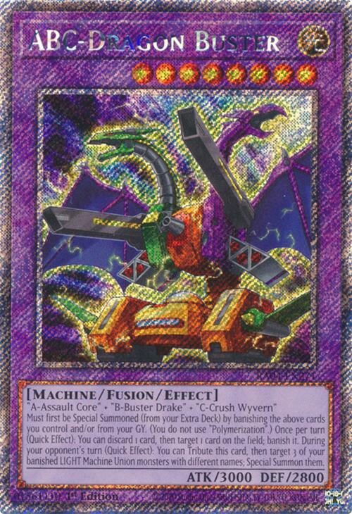 ABC-Dragon Buster [RA04-EN271] Platinum Secret Rare | Deep Dive Games St. Marys