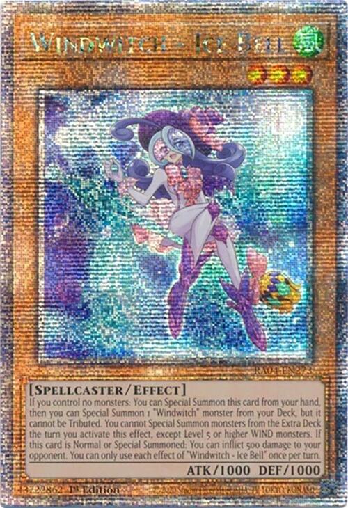 Windwitch - Ice Bell [RA04-EN273] Quarter Century Secret Rare | Deep Dive Games St. Marys