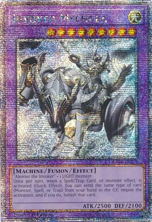 Invoked Mechaba [RA04-EN279] Quarter Century Secret Rare | Deep Dive Games St. Marys