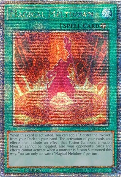 Magical Meltdown [RA04-EN280] Quarter Century Secret Rare | Deep Dive Games St. Marys