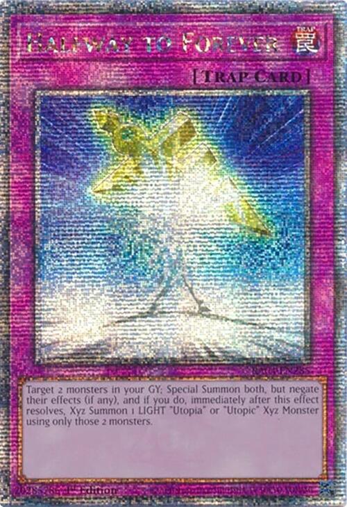 Halfway to Forever [RA04-EN285] Quarter Century Secret Rare | Deep Dive Games St. Marys