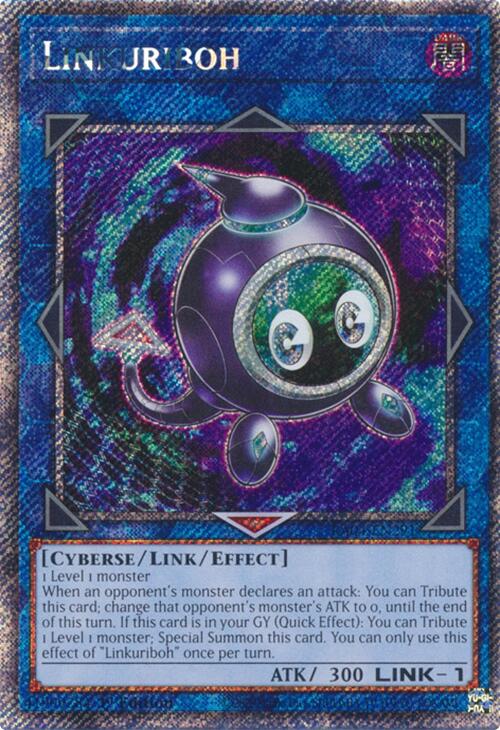 Linkuriboh [RA04-EN291] Platinum Secret Rare | Deep Dive Games St. Marys