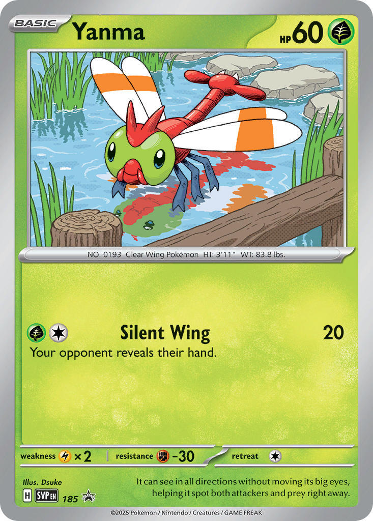 Yanma (185) [Scarlet & Violet: Black Star Promos] | Deep Dive Games St. Marys