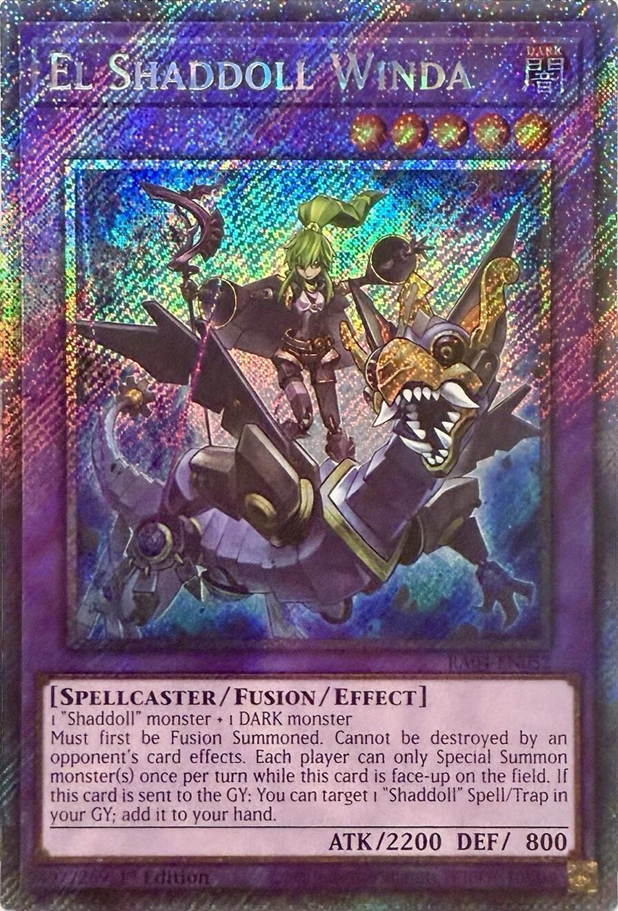 El Shaddoll Winda [RA04-EN052] Platinum Secret Rare | Deep Dive Games St. Marys