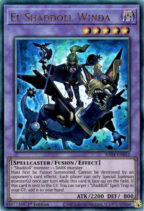El Shaddoll Winda [RA04-EN052] Prismatic Ultimate Rare | Deep Dive Games St. Marys