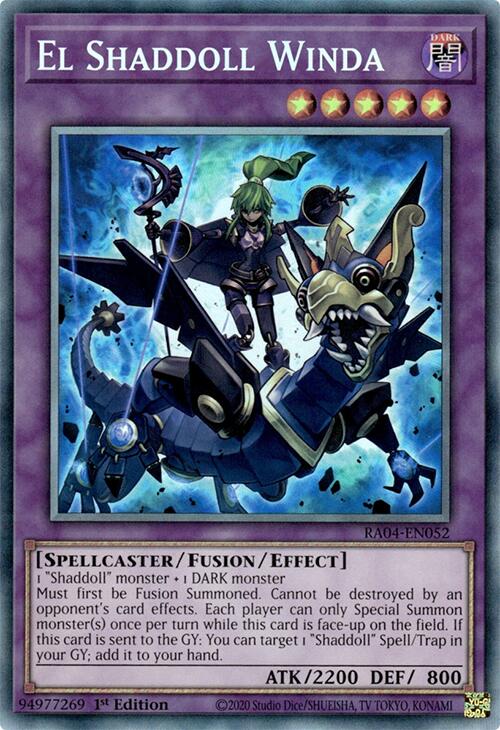 El Shaddoll Winda [RA04-EN052] Prismatic Collector's Rare | Deep Dive Games St. Marys