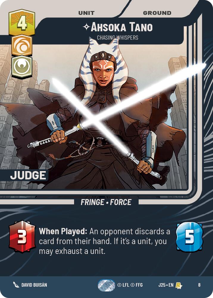 Ahsoka Tano - Chasing Whispers (8) (8) [Judge Promos] | Deep Dive Games St. Marys