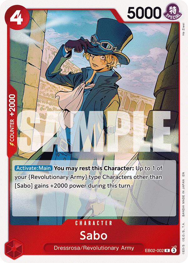 Sabo [Extra Booster: Anime 25th Collection] | Deep Dive Games St. Marys