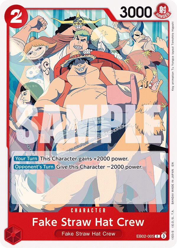 Fake Straw Hat Crew [Extra Booster: Anime 25th Collection] | Deep Dive Games St. Marys