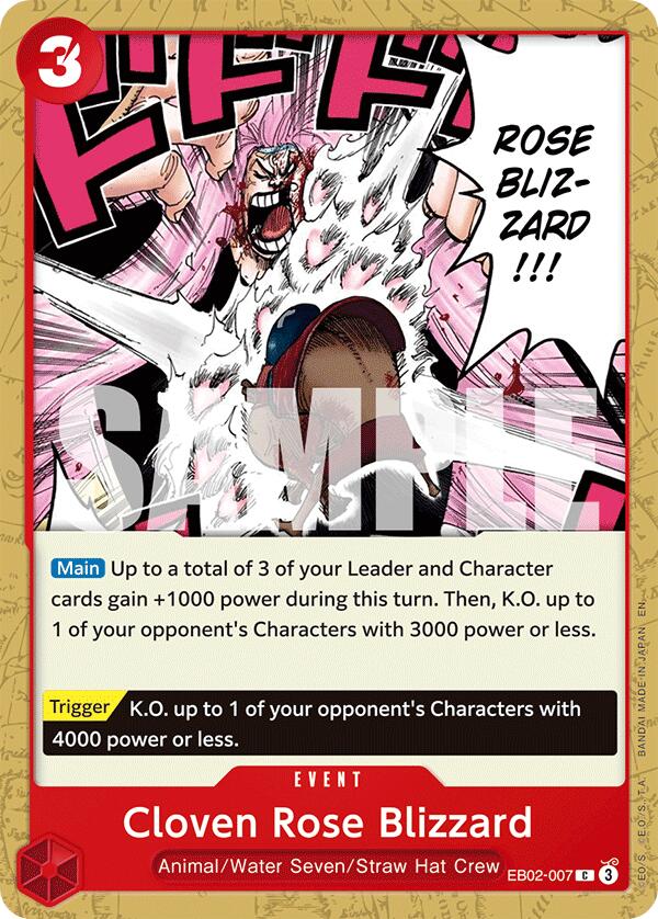 Cloven Rose Blizzard [Extra Booster: Anime 25th Collection] | Deep Dive Games St. Marys