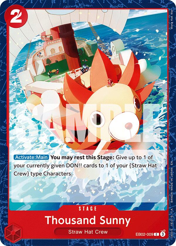 Thousand Sunny [Extra Booster: Anime 25th Collection] | Deep Dive Games St. Marys