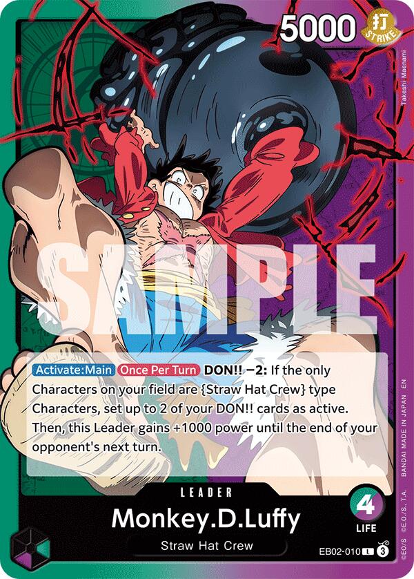 Monkey.D.Luffy (010) [Extra Booster: Anime 25th Collection] | Deep Dive Games St. Marys